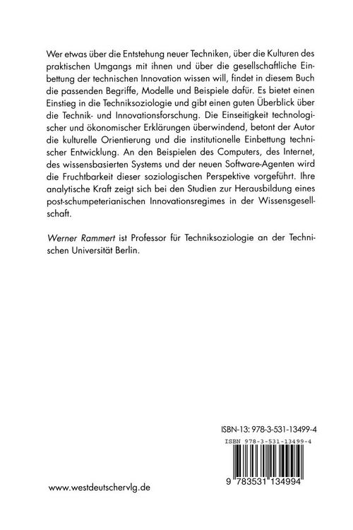 Produktbild: Technik aus soziologischer Perspektive 2