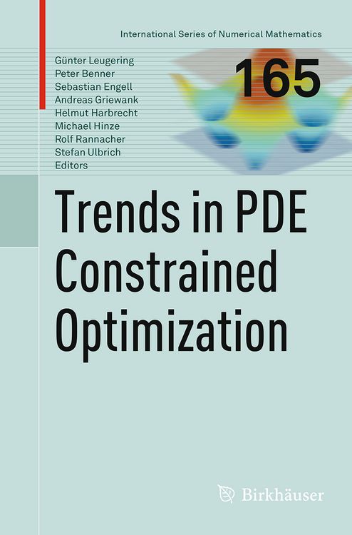 Produktbild: Trends in PDE Constrained Optimization