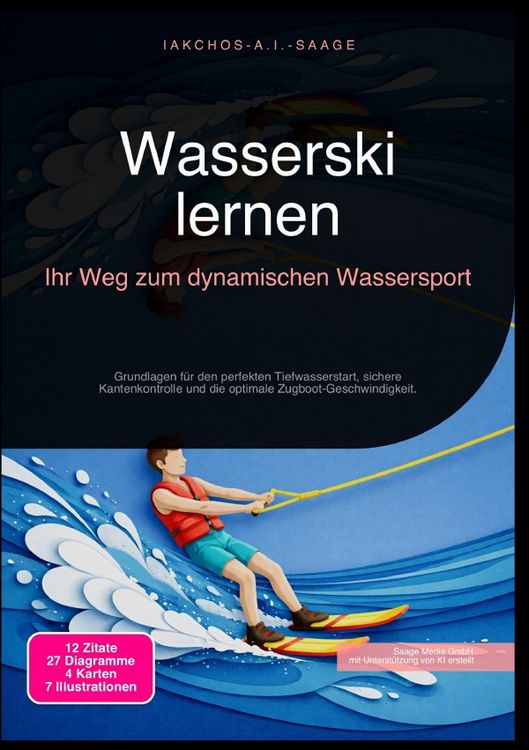 Produktbild: Wasserski lernen: Ihr Weg zum dynamischen Wassersport