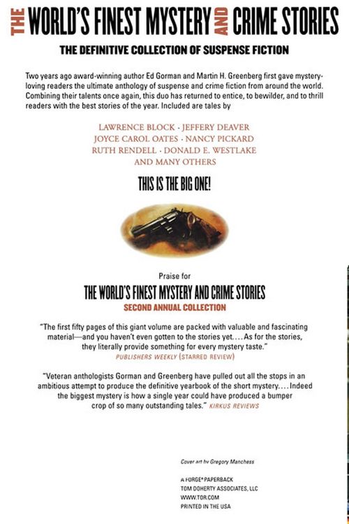 Produktbild: The World's Finest Mystery and Crime Stories