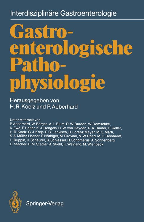 Produktbild: Gastroenterologische Pathophysiologie