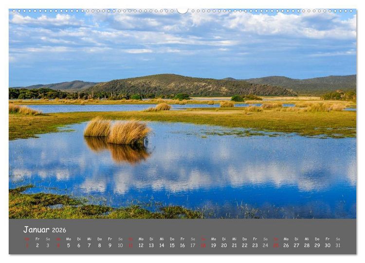Produktbild: Naturlandschaften Tasmaniens (hochwertiger Premium Wandkalender 2026 DIN A2 quer), Kunstdruck in Hochglanz