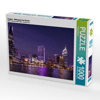 Produktbild: CALVENDO Puzzle Saigon - Metropole bei Nacht 1000 Teile Lege-Gr&ouml;&szlig;e 64 x 48 cm Foto-Puzzle Bild von Renate Bleicher