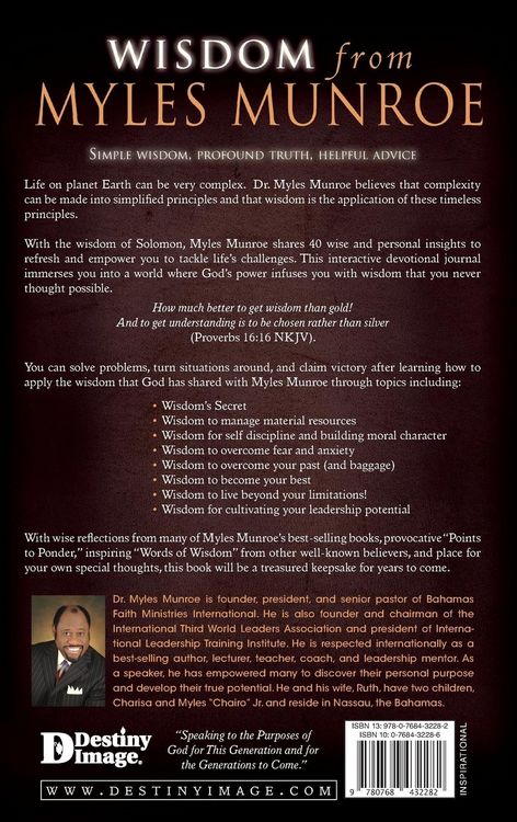 Produktbild: Wisdom From Myles Munroe