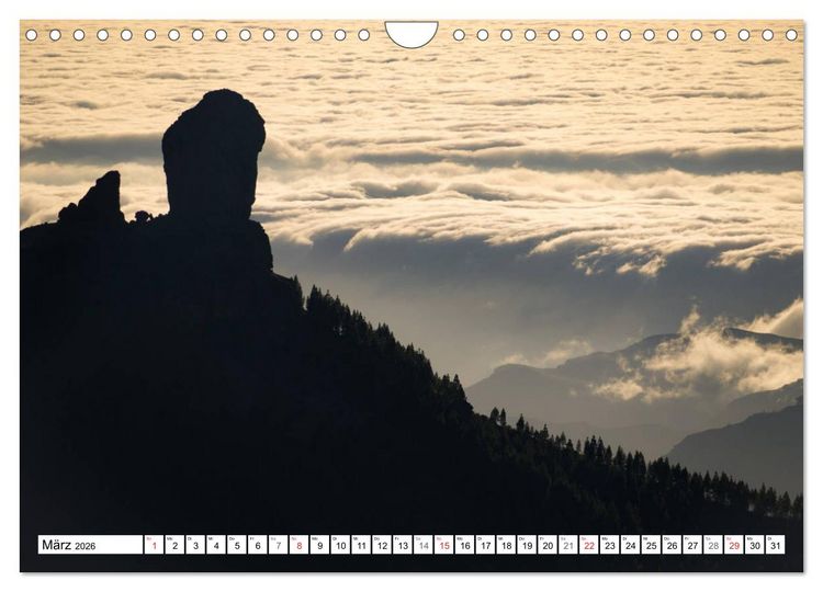 Produktbild: Gran Canaria - Fesselnde Landschaften (Wandkalender 2026 DIN A4 quer), CALVENDO Monatskalender