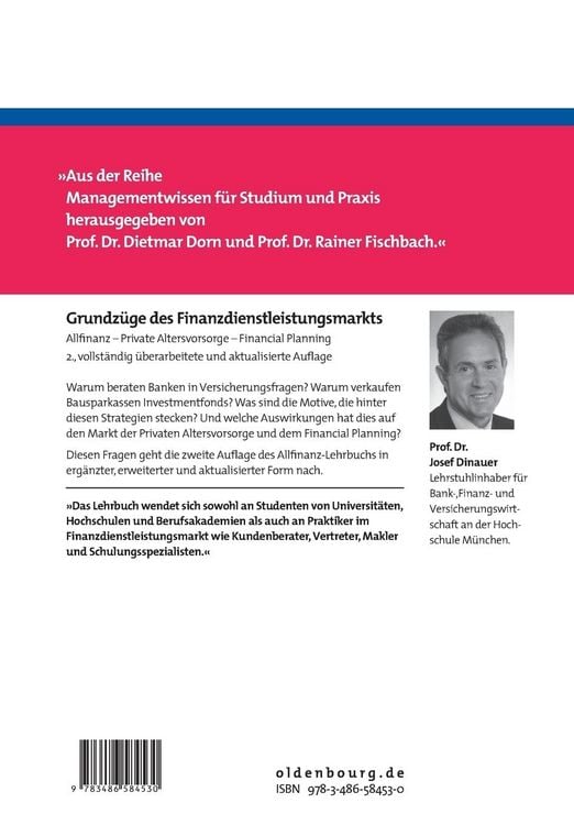 Produktbild: Grundz&uuml;ge des Finanzdienstleistungsmarkts