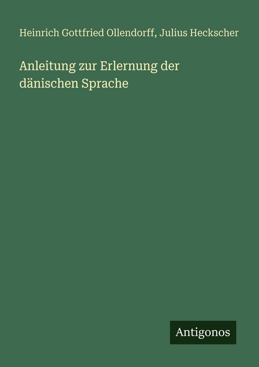 Produktbild: Anleitung zur Erlernung der d&auml;nischen Sprache