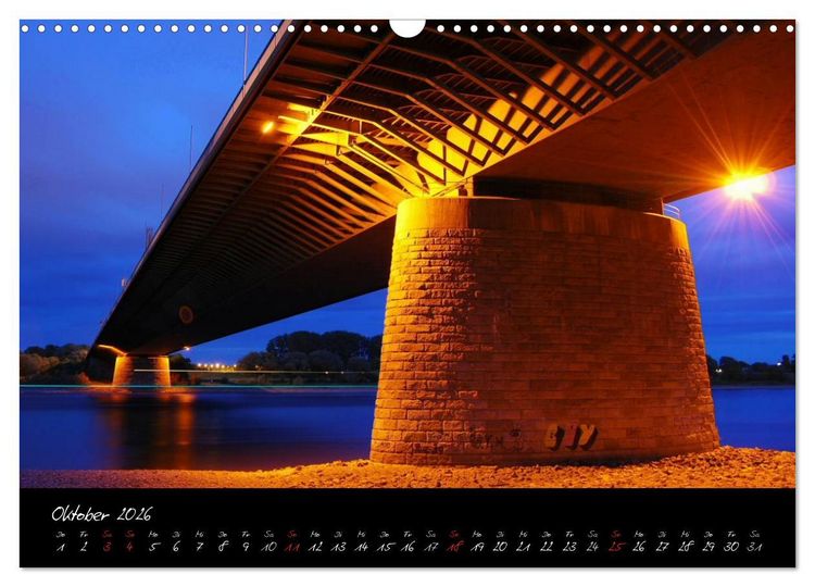 Produktbild: Von K&ouml;ln nach K&ouml;nigswinter (Wandkalender 2026 DIN A3 quer), CALVENDO Monatskalender