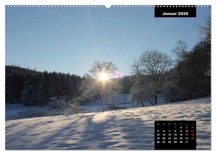 Produktbild: Odenwald Emotionen (Wandkalender 2026 DIN A2 quer), CALVENDO Monatskalender
