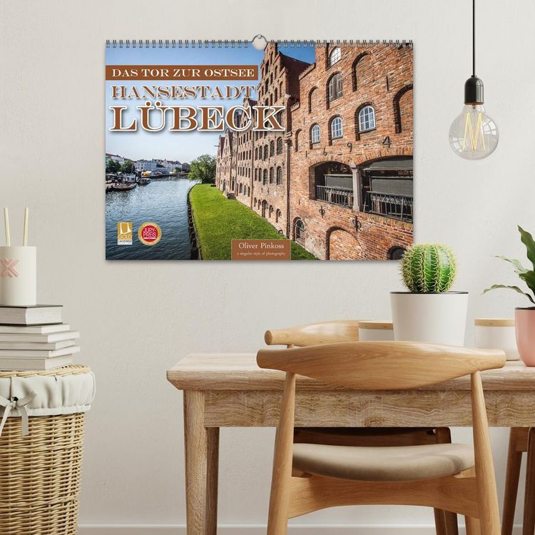 Produktbild: L&uuml;beck - Das Tor zur Ostsee (Wandkalender 2026 DIN A3 quer), CALVENDO Monatskalender