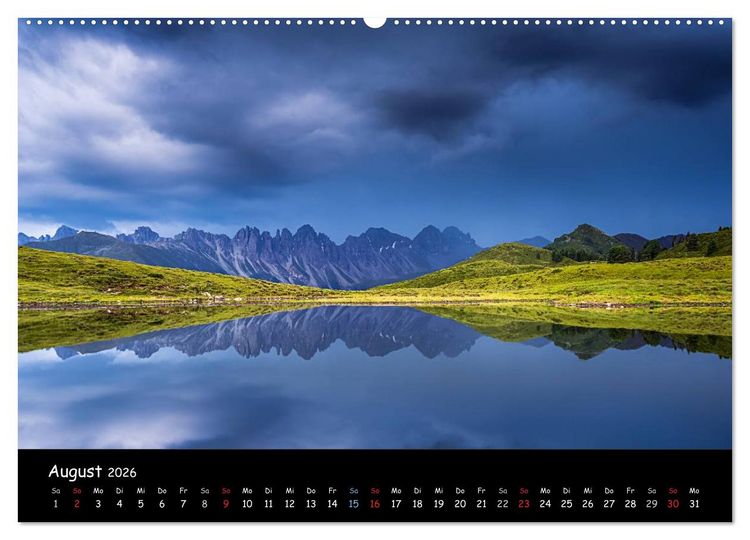 Produktbild: Tiroler Stimmungen (Wandkalender 2026 DIN A2 quer), CALVENDO Monatskalender