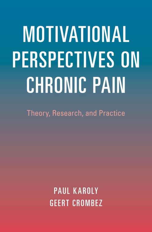 Produktbild: Motivational Perspectives on Chronic Pain