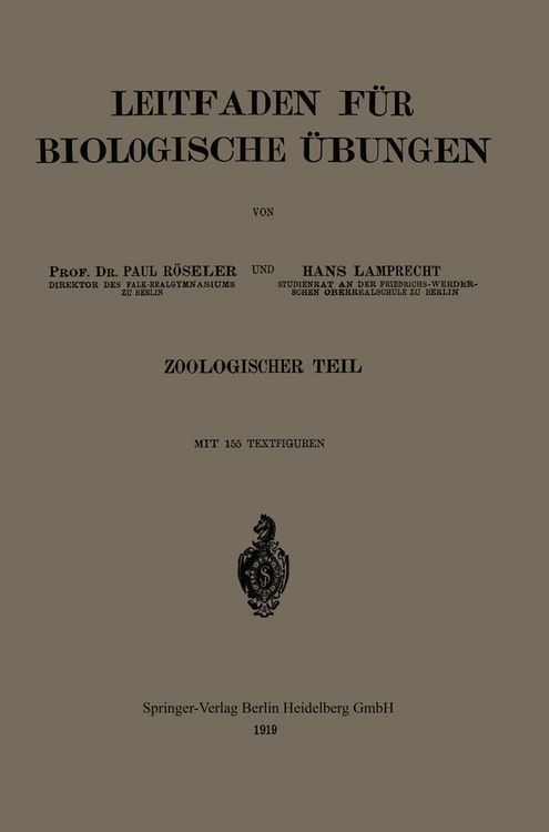 Produktbild: Leitfaden f&uuml;r biologische &Uuml;bungen