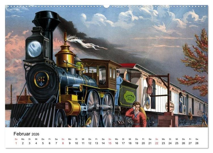 Produktbild: Vintage-Poster aus Theater, Film und Werbung (hochwertiger Premium Wandkalender 2026 DIN A2 quer), Kunstdruck in Hochglanz