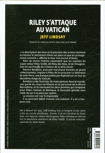 Produktbild: Riley s'attaque au Vatican