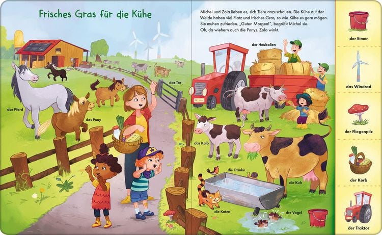 Produktbild: Entdecken, erz&auml;hlen, besch&uuml;tzen - In der Natur &ndash; Mein erstes Umwelt-Bildw&ouml;rterbuch