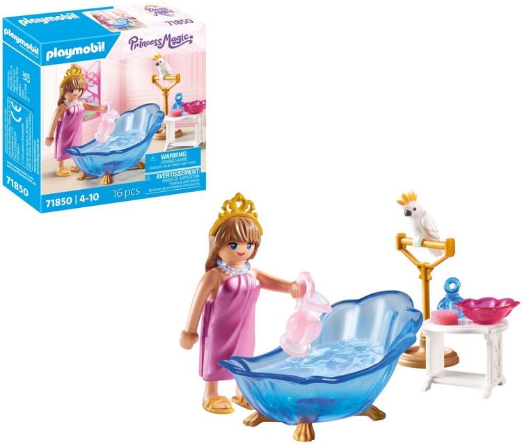 Produktbild: PLAYMOBIL 71850 Badezimmer f&uuml;r Prinzessin