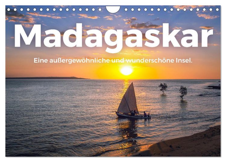 Produktbild: Madagaskar - Eine au&szlig;ergew&ouml;hnliche und wundersch&ouml;ne Insel. (Wandkalender 2026 DIN A4 quer), CALVENDO Monatskalender