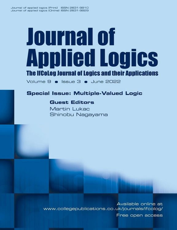 Produktbild: Journal Of Applied Logics The