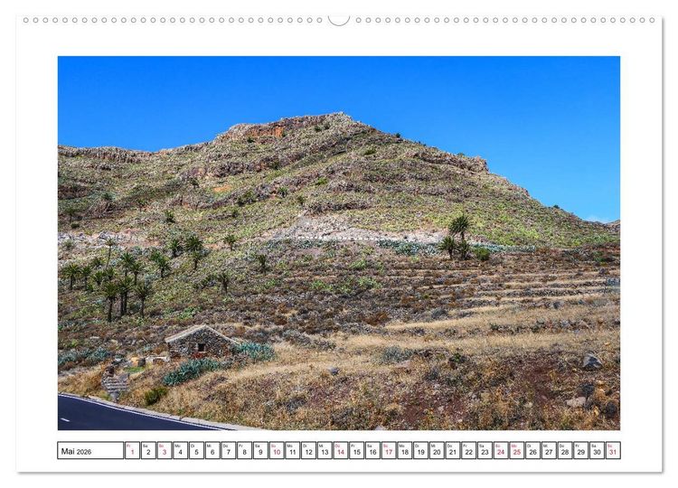 Produktbild: Insel der Sehnsucht - La Gomera (hochwertiger Premium Wandkalender 2026 DIN A2 quer), Kunstdruck in Hochglanz