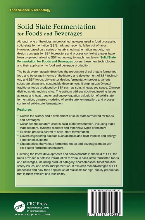 Produktbild: Solid State Fermentation for Foods and Beverages