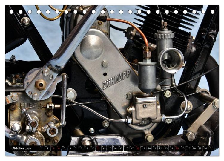 Produktbild: Z&uuml;ndapp Z 300 (Tischkalender 2026 DIN A5 quer), CALVENDO Monatskalender