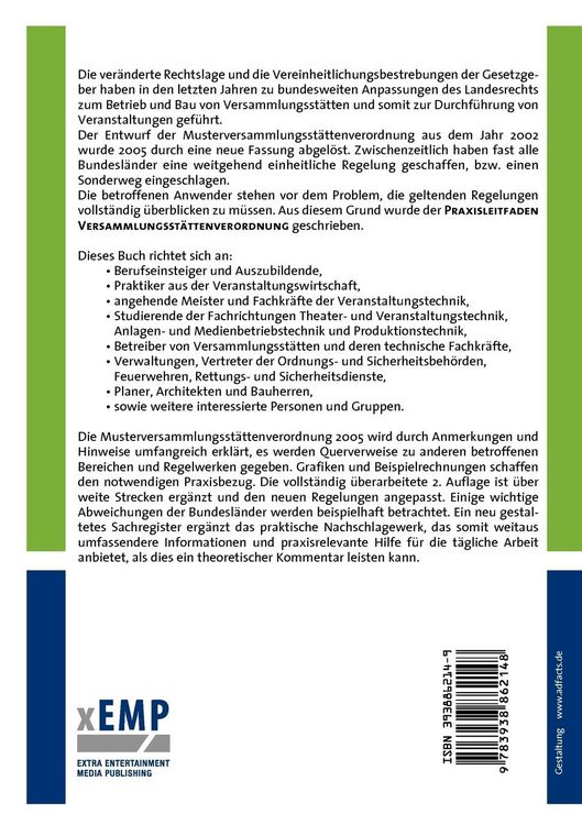Produktbild: Praxisleitfaden Versammlungsst&auml;ttenverordnung