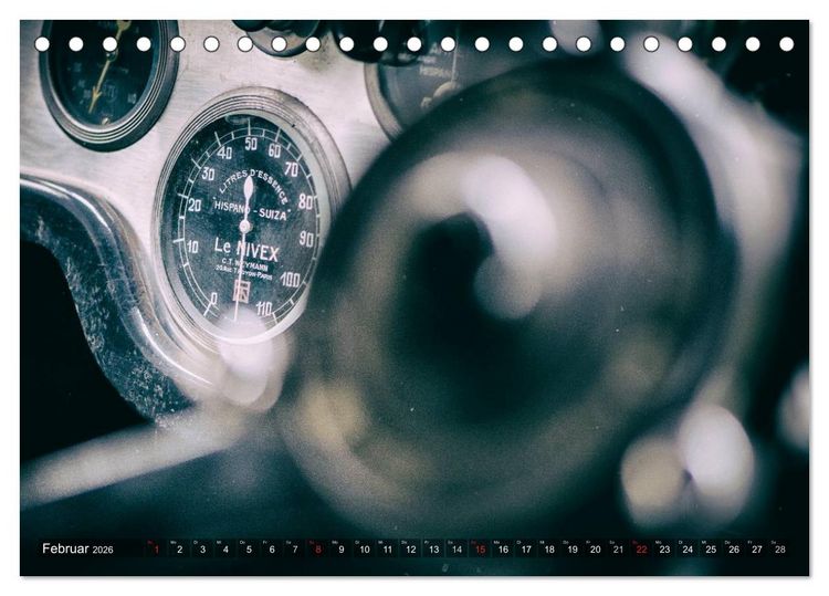Produktbild: Oldtimer - vergangene Sch&ouml;nheiten (Tischkalender 2026 DIN A5 quer), CALVENDO Monatskalender