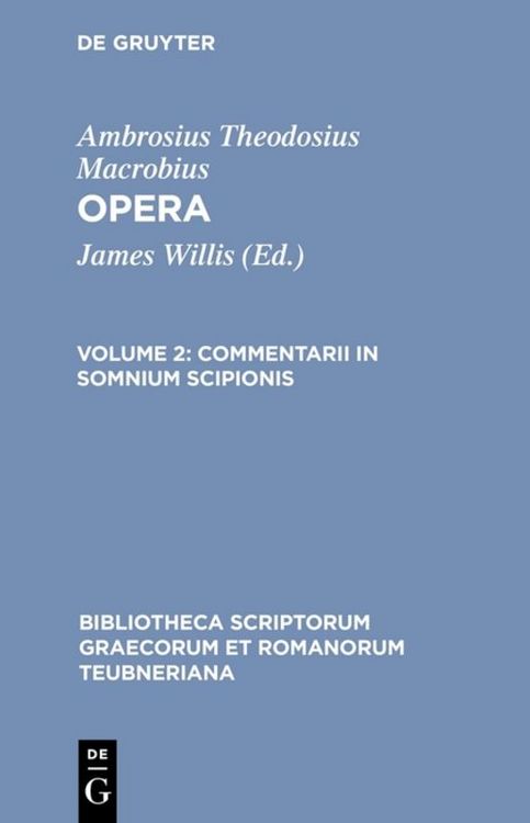 Produktbild: Commentarii in somnium Scipionis