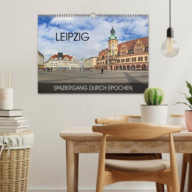 Produktbild: Leipzig - Spaziergang durch Epochen (Wandkalender 2026 DIN A3 quer), CALVENDO Monatskalender