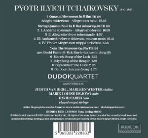 Produktbild: Tchaikovsky: String Quartets Vol. 2