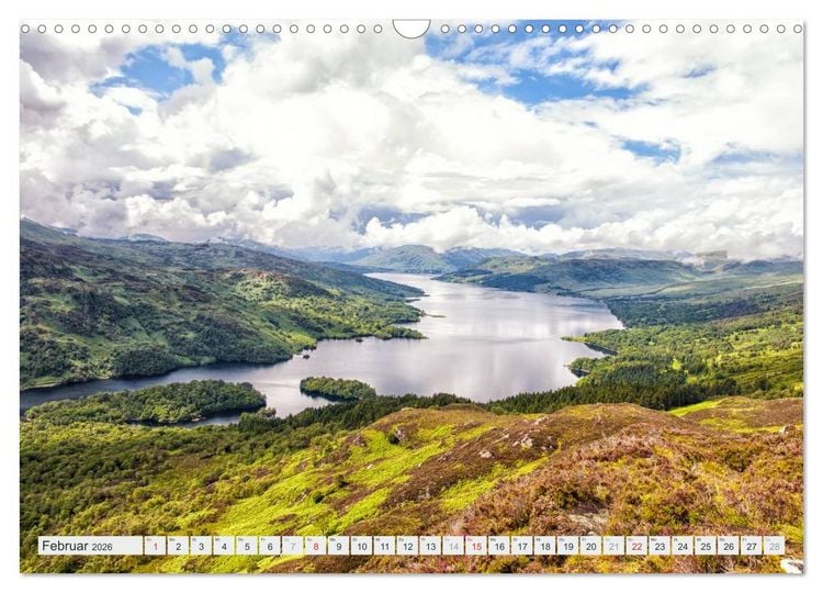 Produktbild: Traumreisen Schottland (Wandkalender 2026 DIN A3 quer), CALVENDO Monatskalender