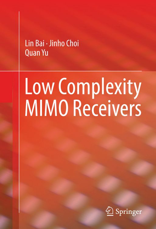 Produktbild: Low Complexity MIMO Receivers