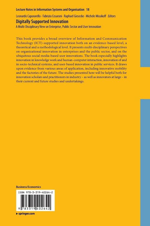 Produktbild: Digitally Supported Innovation