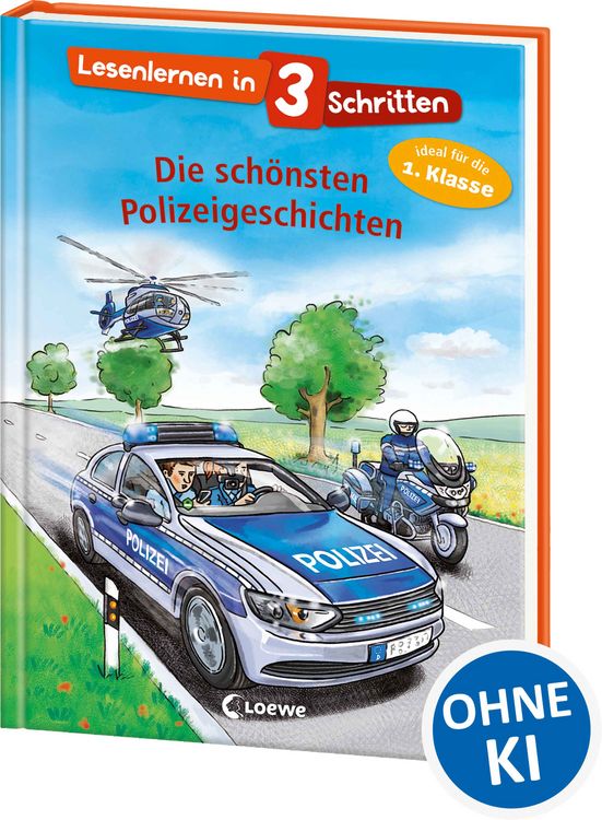 Produktbild: Lesenlernen in 3 Schritten - Die sch&ouml;nsten Polizeigeschichten