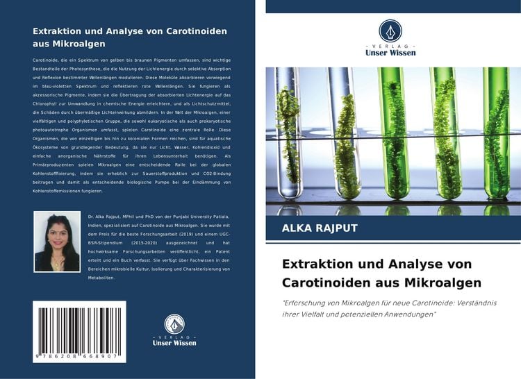 Produktbild: Extraktion und Analyse von Carotinoiden aus Mikroalgen