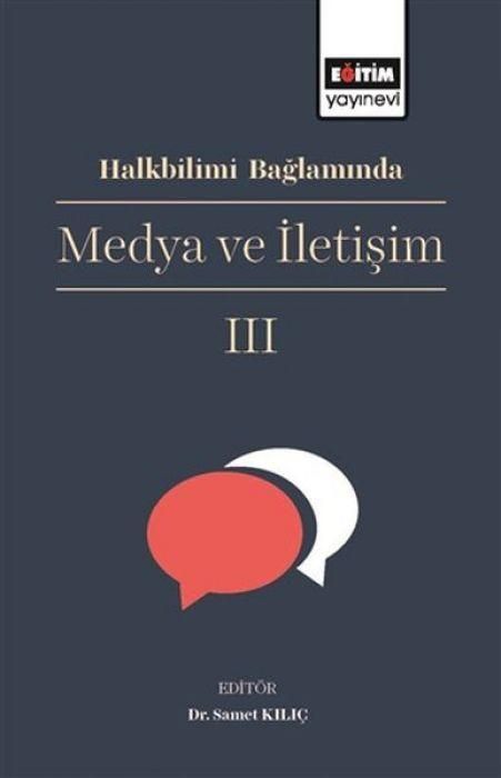 Produktbild: Halkbilimi Baglaminda Medya ve Iletisim 3