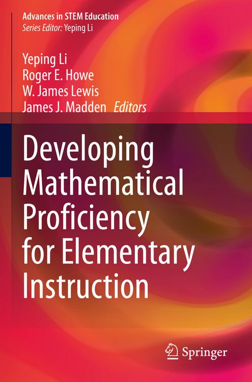 Produktbild: Developing Mathematical Proficiency for Elementary Instruction