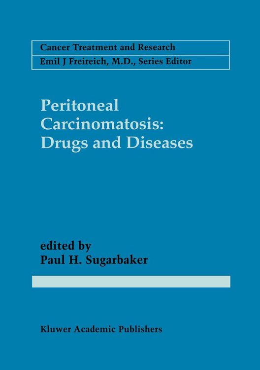 Produktbild: Peritoneal Carcinomatosis: Drugs and Diseases