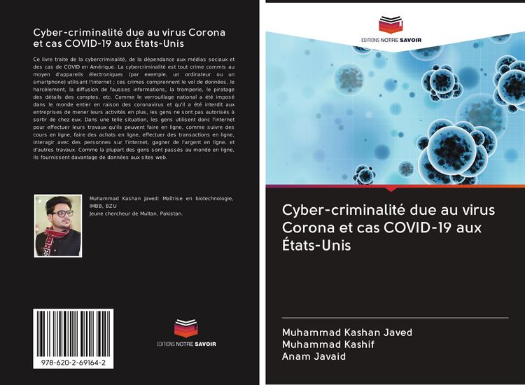Produktbild: Cyber-criminalit&eacute; due au virus Corona et cas COVID-19 aux &Eacute;tats-Unis