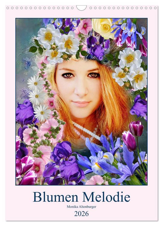 Produktbild: Blumen Melodie (Wandkalender 2026 DIN A3 hoch), CALVENDO Monatskalender