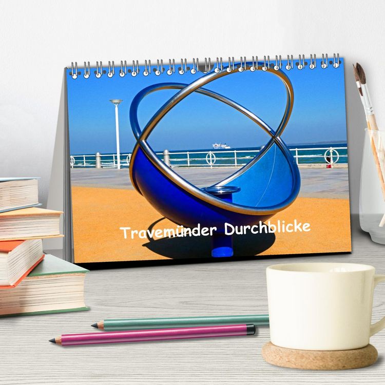 Produktbild: Travem&uuml;nder Durchblicke (Tischkalender 2026 DIN A5 quer), CALVENDO Monatskalender