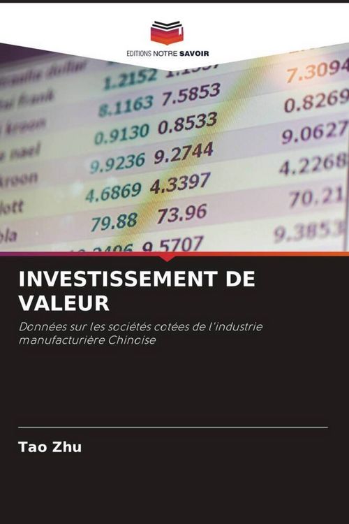 Produktbild: Investissement De Valeur