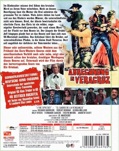 Produktbild: Abrechnung in Veracruz - Mediabook - Cover A (+ DVD)
