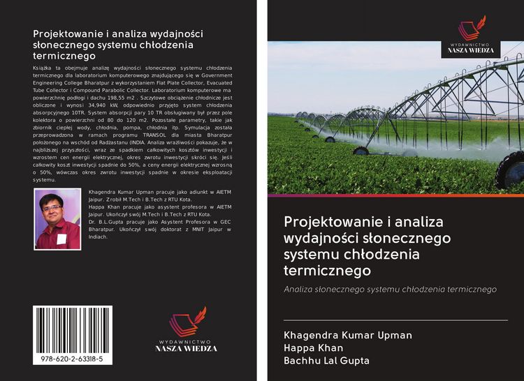 Produktbild: Projektowanie i analiza wydajno&iquest;ci s&iquest;onecznego systemu ch&iquest;odzenia termicznego