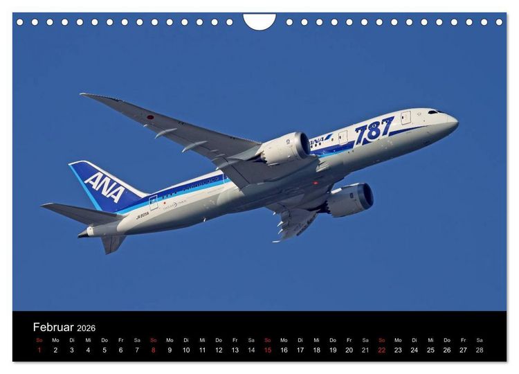 Produktbild: Faszination Flugzeug (Wandkalender 2026 DIN A4 quer), CALVENDO Monatskalender