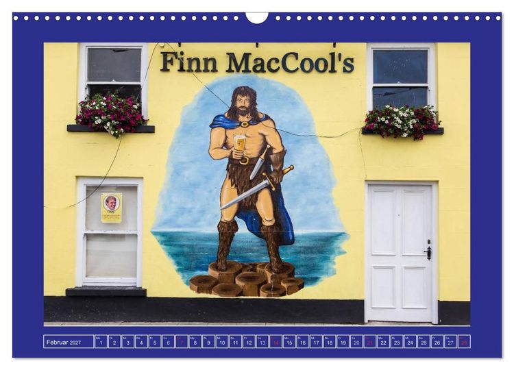 Produktbild: IRLAND - Die sch&ouml;nsten Fassadenmalereien (Wandkalender 2027 DIN A3 quer), CALVENDO Monatskalender