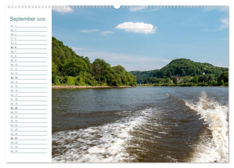 Produktbild: Lebensadern - Elbsandstein (Wandkalender 2026 DIN A2 quer), CALVENDO Monatskalender