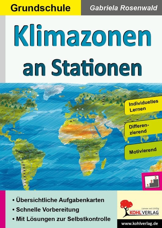 Produktbild: Klimazonen an Stationen / Grundschule