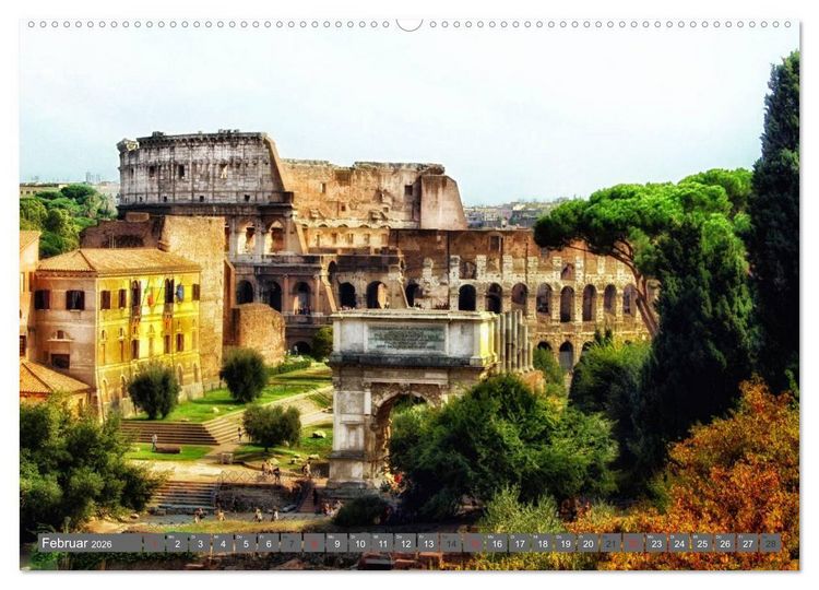 Produktbild: Italien &bull; Impressionen (hochwertiger Premium Wandkalender 2026 DIN A2 quer), Kunstdruck in Hochglanz